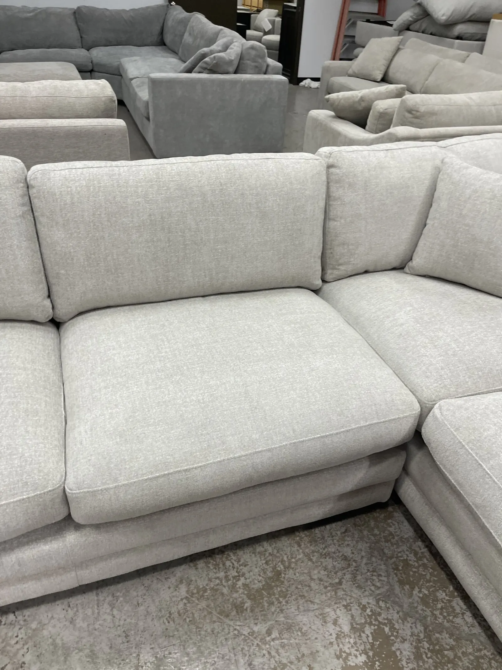 Derry Fabric Sectional - Image 6